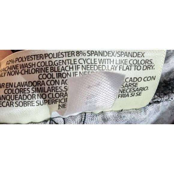 Bobbie Brooks Size 1X Tie Dye Black White Yoga Pants Soft Pull On High Waist - Picture 4 of 4